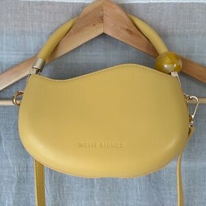 Melie Bianco Yellow Handbag